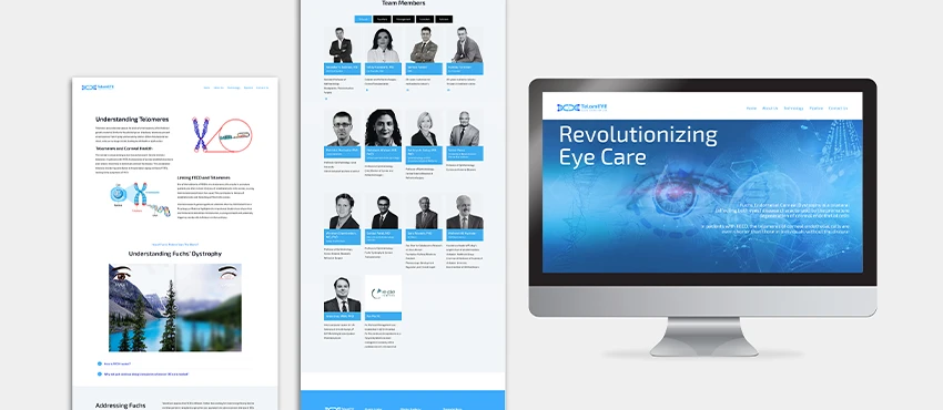 TelomEye HomePage Cover